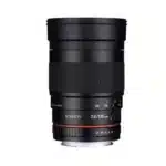 Rokinon 135mm f/2.0 ED UMC Telephoto Lens for Canon DSLRs, black, professional portrait & astrophotography lens.