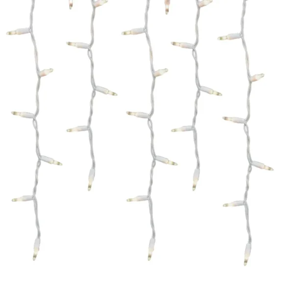 100 Clear Incandescent Mini Lights on Black Wire, Indoor/Outdoor, Plug-In, Room Essentials