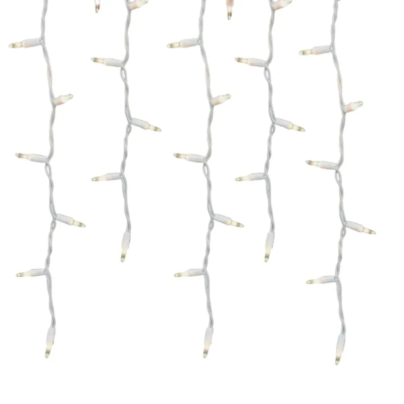 100 Clear Incandescent Mini Lights on Black Wire, Indoor/Outdoor, Plug-In, Room Essentials