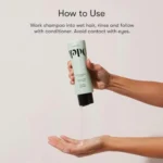 Odele Sulfate-Free Smoothing Shampoo & Conditioner Set, 2 x 13 fl oz, for all hair types. White bottles.