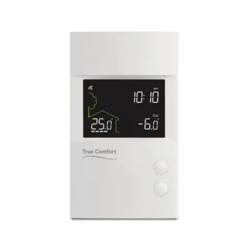 True Comfort Electronic Thermostat - White, energy-efficient, easy DIY installation