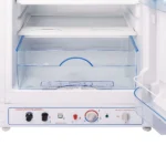 Unique Appliances 6 cu ft white propane refrigerator with adjustable shelves, perfect for cottages and off-grid living.