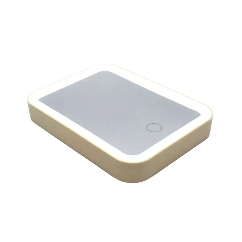 Vivitar White LED Makeup Mirror. Perfect for flawless makeup application.