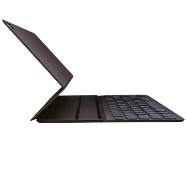 Black Apple Smart Keyboard Folio for 11-inch iPad Pro & iPad Air, offering typing & protection.