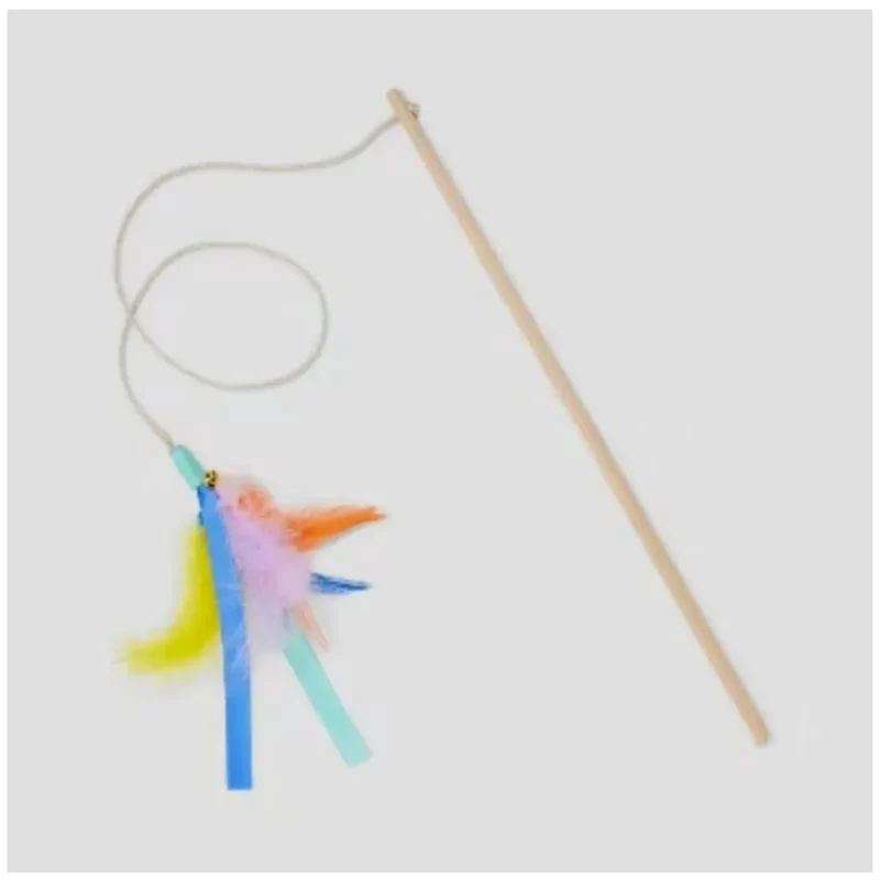 15.6" Feather Wand Cat Toy - Boots & Barkley™