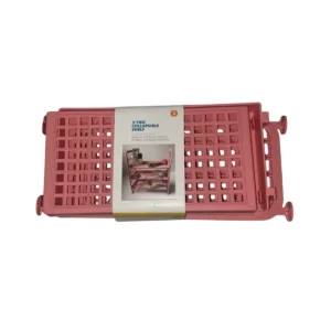 3-tier collapsible shelf