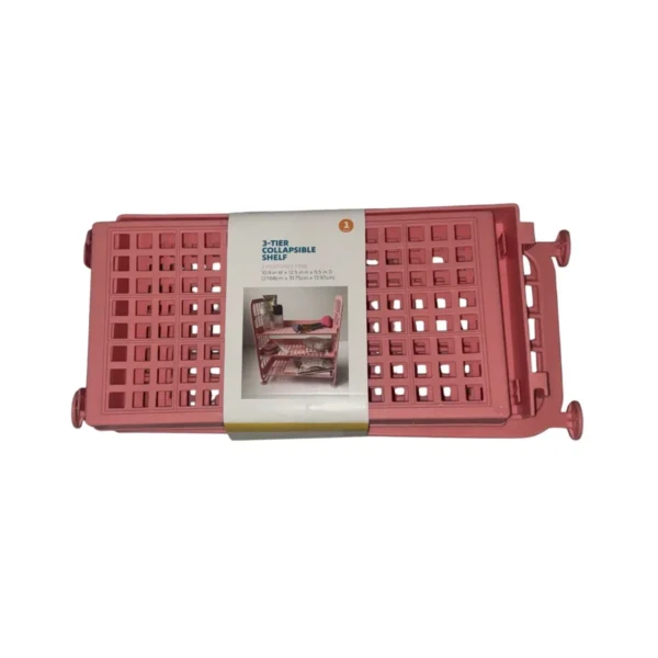 3-tier collapsible shelf