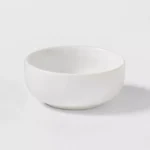 Three Threshold Basic White Sauce Bowls (white, birch, sage) - perfect for modern farmhouse kitchens.