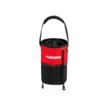 Husky 5-in. 10-Pocket Water-Resistant Utility Tool Bag with Drawstring Top