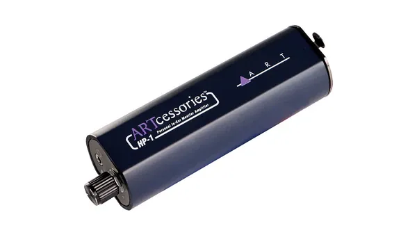 Jesebang Donner Headphone Amplifier, white, portable, 3.5mm, XLR & 1/4" inputs, rechargeable.