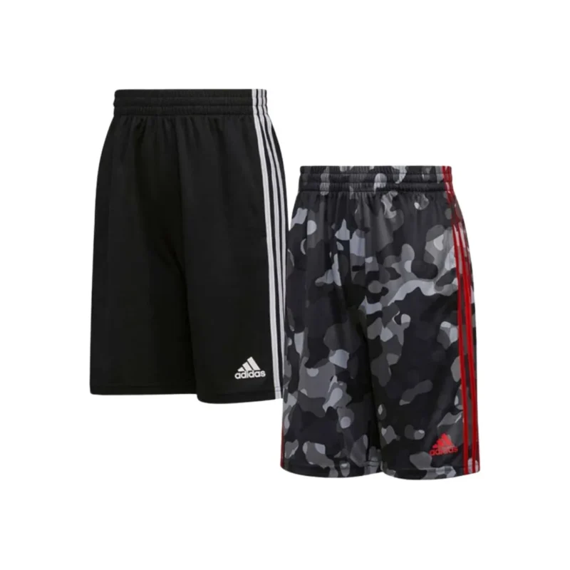Adidas Boys Designed 2 Move Camo Shorts - Stylish, comfortable, and perfect for active boys.