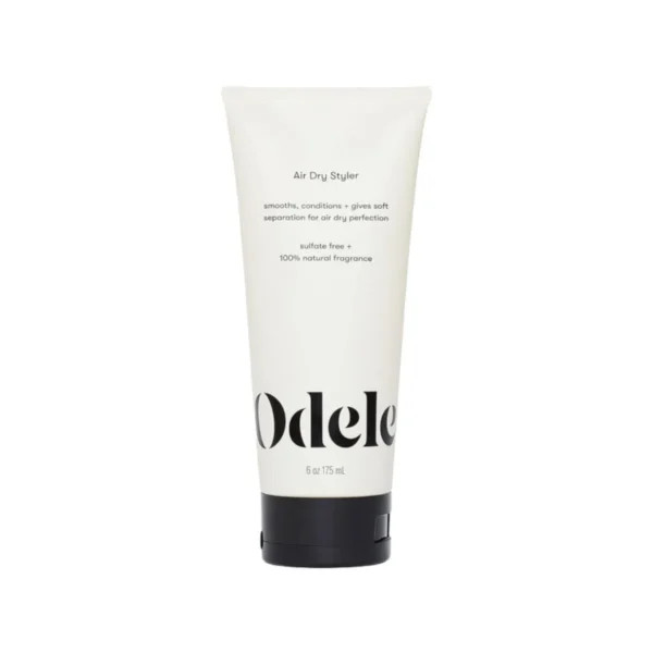Odele Air Dry Styling Gel for frizz-free, defined hair. Works on straight, wavy & curly hair.
