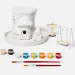 A colorful Paint-Your-Own Garden Gnome Kit, perfect for a fun family activity. Get yours today!