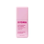 BYOMA Mini Gel Cream Moisturizer, 0.68 fl oz, green, lightweight hydration for oily skin.