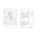 Bluey and Bingo enjoy a spooky Halloween adventure in this fun coloring book.