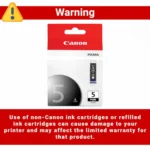 Canon PGI-5BK Yellow Ink Cartridge for PIXMA printers. Get vibrant photos!