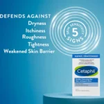 Cetaphil Gentle Cleansing Bar, 4.5 oz, white, for sensitive skin, face and body.