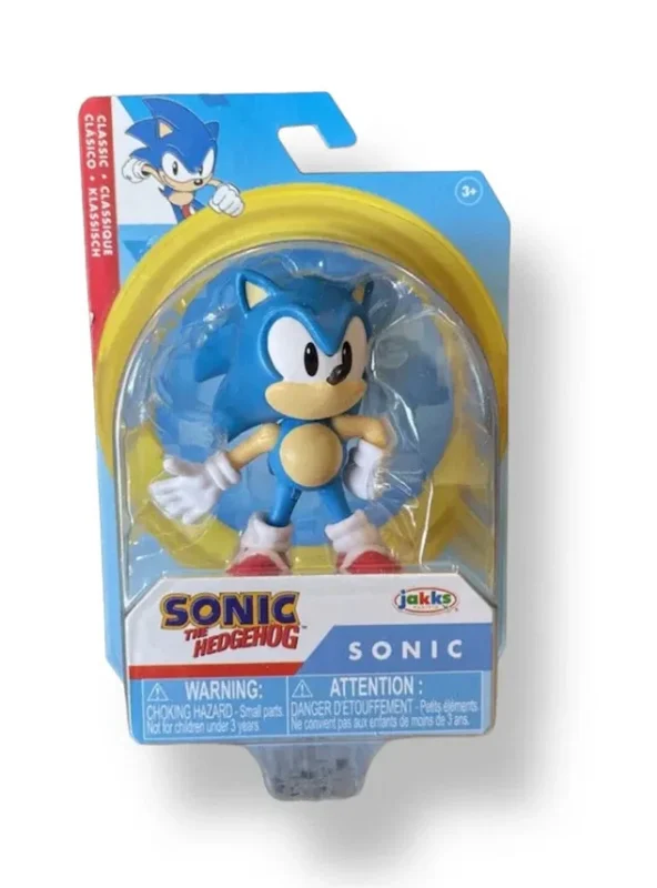 Classic Sonic the Hedgehog 2.5" mini action figure by Jakks Pacific. A must-have for collectors!