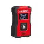 Craftsman CMHT77721 Pocket Laser Distance Measurer, Red/Black, 55ft range, USB rechargeable.