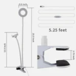 DigiPower Go Viral Vlogging Kit with ring light, perfect for live streaming and YouTube videos.