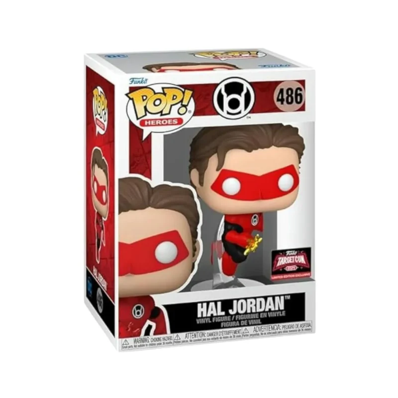 Funko POP! Vinyl Exclusive DC Hal Jordan collectible figure. Perfect for fans of Green Lantern!