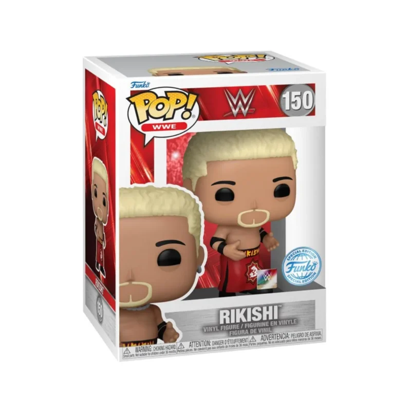 Funko POP! WWE Rikishi collectible figure. Amazon exclusive. A must-have for wrestling fans!