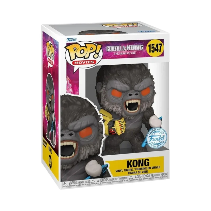 Kong Funko Pop! Vinyl Figure in battle pose, Godzilla vs Kong.