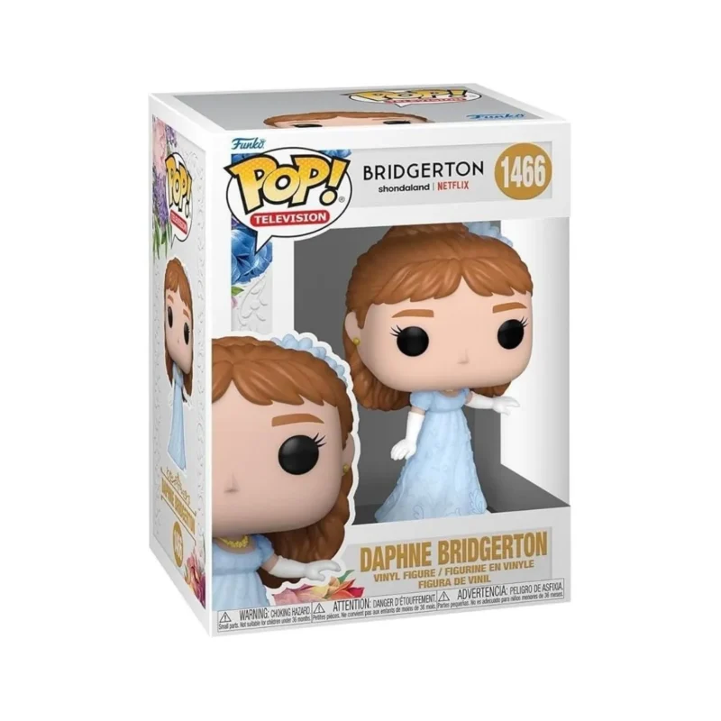 Daphne Bridgerton Funko Pop! Vinyl Figure, approximately 4 inches tall.