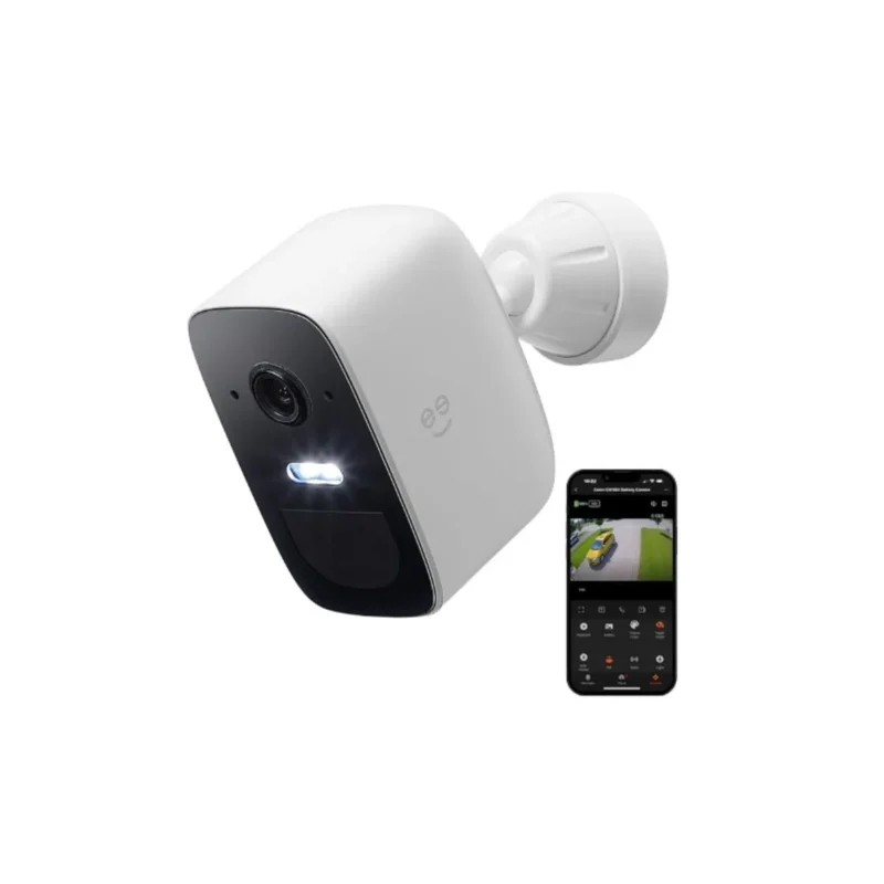 Geeni Freebird Wireless Security Camera - White - 1080p night vision, waterproof, motion detection, 2-way audio.