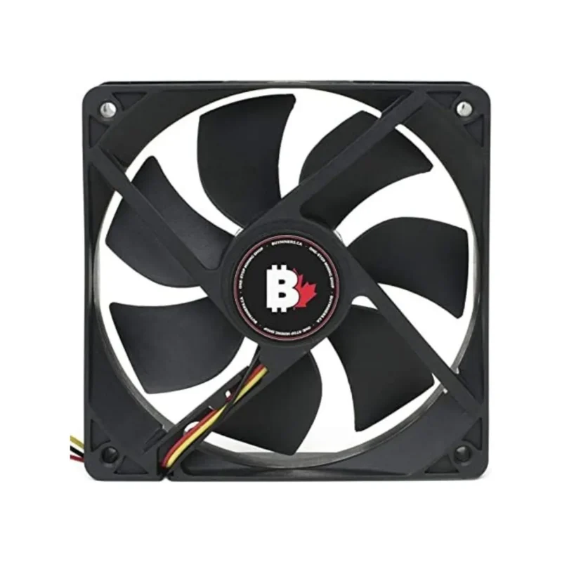 High Airflow 120mm PC Case Fan, Dual Ball Bearing, 3-Pin, 3000 RPM, for CPU Cooling, Toronto