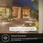 Kasa Smart Outdoor Plug EP40, weatherproof, 2 sockets, works with Alexa & Google Home.