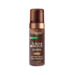 L'Oréal Paris Sublime Bronze Self Tanning Water Mousse for a natural-looking tan.