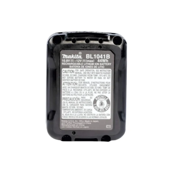 Makita BL1041B 12V MAX CXT 4.0Ah Li-ion Battery for sale in Toronto, Oakville, and Mississauga.