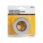 Chrome MOEN tub waste strainer replacement part for easy DIY repair.