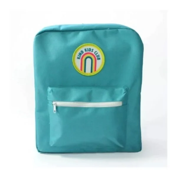 Adorable kids wearing Mint Kind Club clothing, smiling happily.