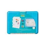 Mondo Llama paint roller kit with tray, vibrant multi-color paints. Perfect for crafts and home projects.