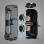 Monster S310 Bluetooth Speaker - Black, portable, 360° sound, 24-hour battery
