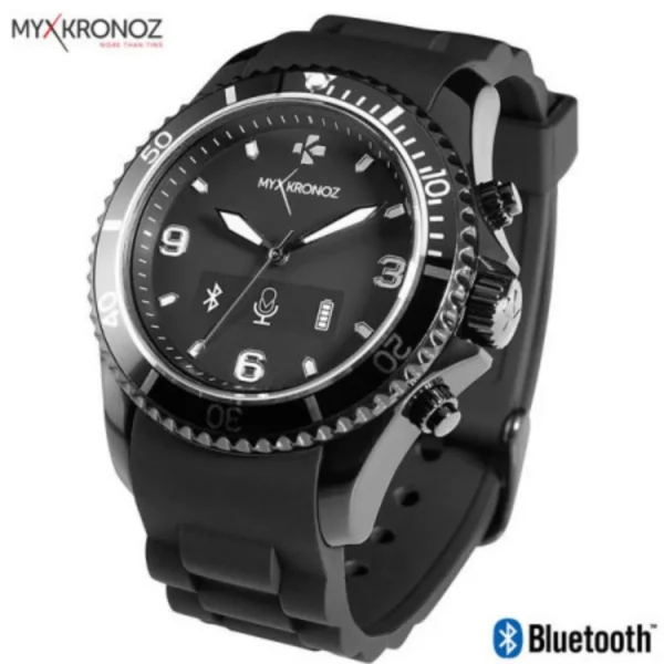 MyKronoz ZeClock Analogue/Digital Hybrid Smartwatch for iOS & Android. Stylish, functional, and convenient.