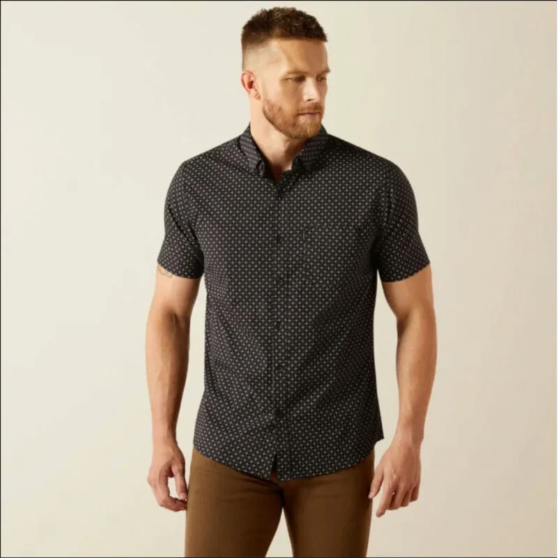 Nautica Nautica short sleeve dress shirt