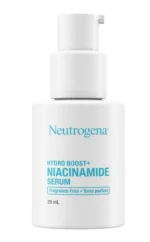 Neutrogena Hydro Boost+ Niacinamide Serum, 29ml, for radiant, hydrated skin.