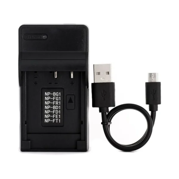 Norifon NP-BG1 USB Charger for Sony Cyber-shot cameras. Fast charging, reliable power.