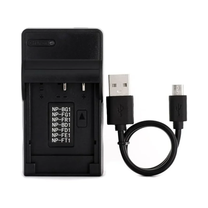 Norifon NP-BG1 USB Charger for Sony Cyber-shot cameras. Fast charging, reliable power.