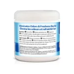 OdoBan Fresh Linen Odor Absorber, 414ml, white solid, eliminates odors, long-lasting fragrance.