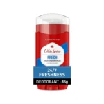 Two packs of Old Spice Aluminum Free Invisible Solid Deodorant for men, offering long-lasting freshness.