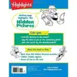 Kids enjoying Highlights Hidden Pictures Outdoor Puzzles. Perfect for rainy days!
