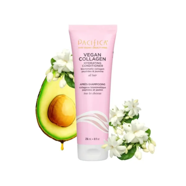 Pacifica Vegan Collagen Hydrating Conditioner for dry and damaged hair. 8 fl oz.