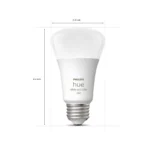 Philips Hue 800LM Colored Smart Light Bulb, illuminating a Toronto home.