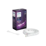 Philips Hue 40-inch Smart LED Under Cabinet Strip Light Extension, illuminates your kitchen with 16 million colors.