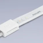 Philips Hue 40-inch Smart LED Under Cabinet Strip Light Extension, illuminates your kitchen with 16 million colors.