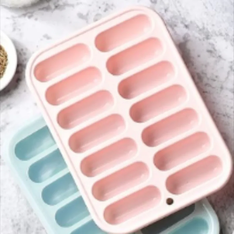 Pink and black silicone ice cubes, perfect for chilling drinks. Shop now in Toronto, Oakville & Mississauga!